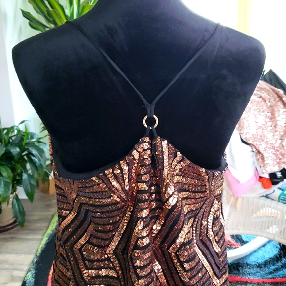 💥Venus Sequin Copper Top - Picture 3 of 4